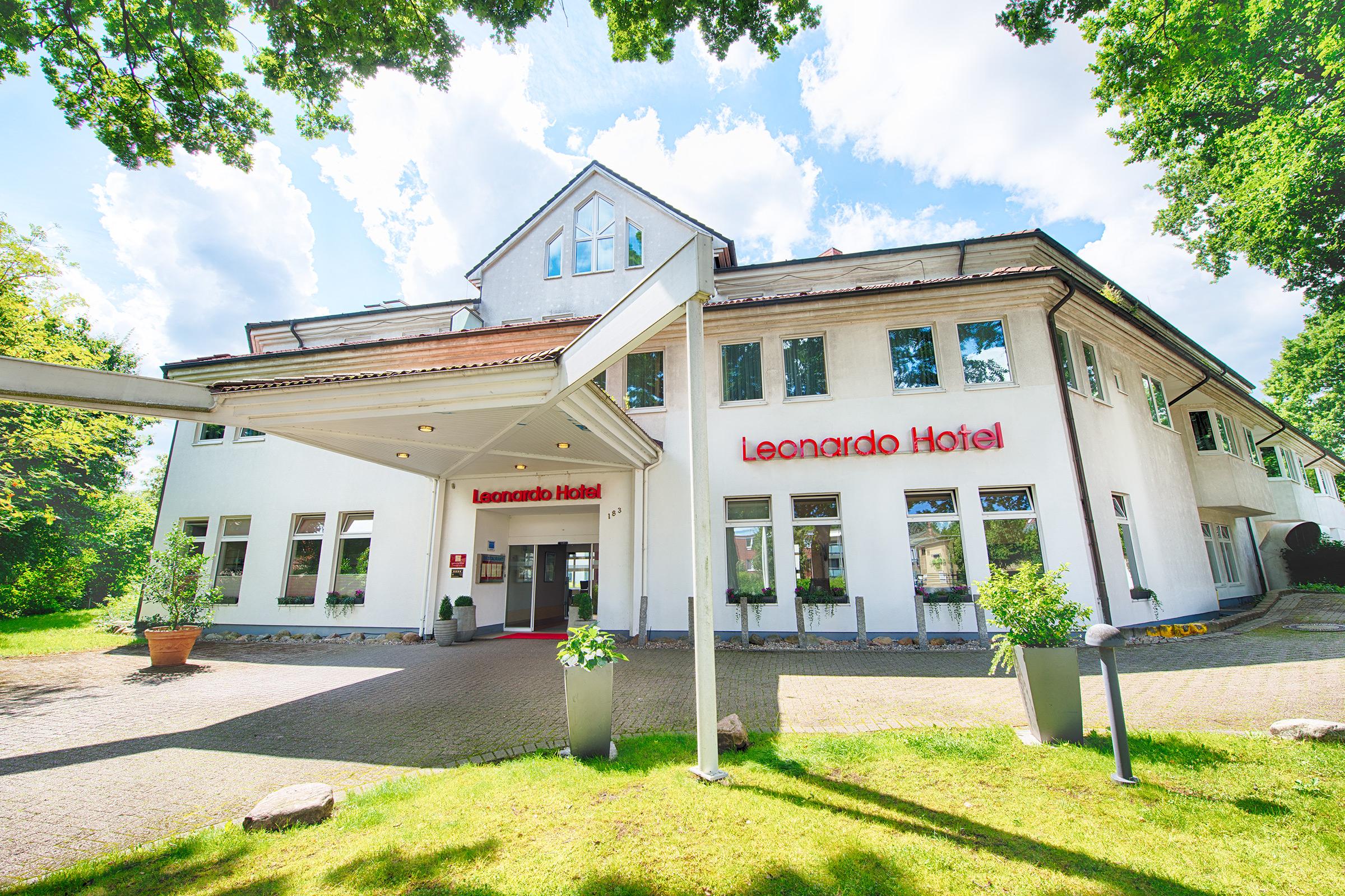Leonardo Hotel Hamburg Airport Exterior foto